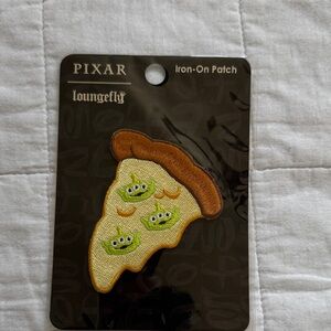 Loungefly Pixar Pizza Slice Patch - Yellow and Brown